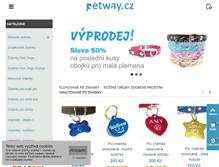 Tablet Screenshot of petway.cz
