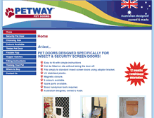 Tablet Screenshot of petway.com.au